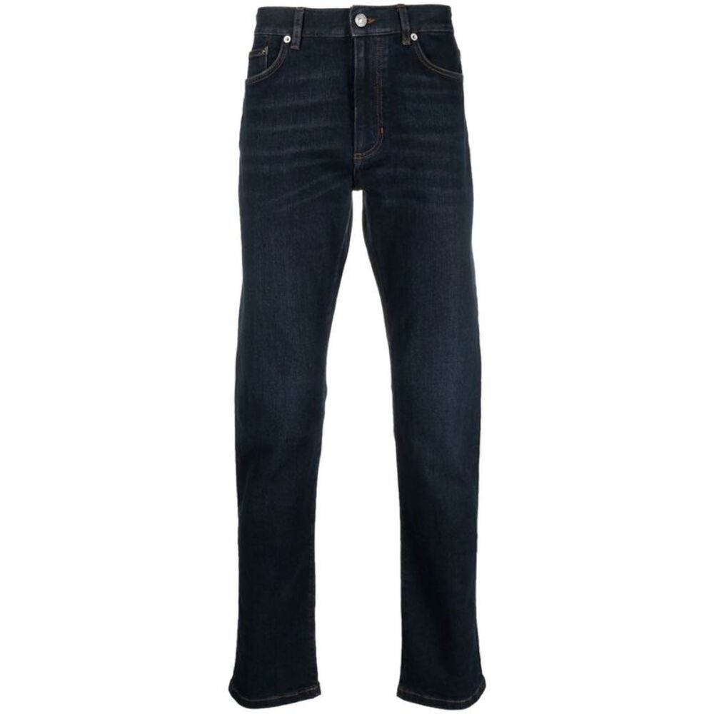 Zegna Blue Denim - Slim-Fit Jeans Men